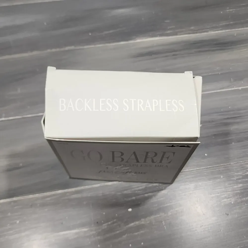 Fashion Forms Bra Go Bare Backless Strapless Adhesive Straps Nude D‎ Cups